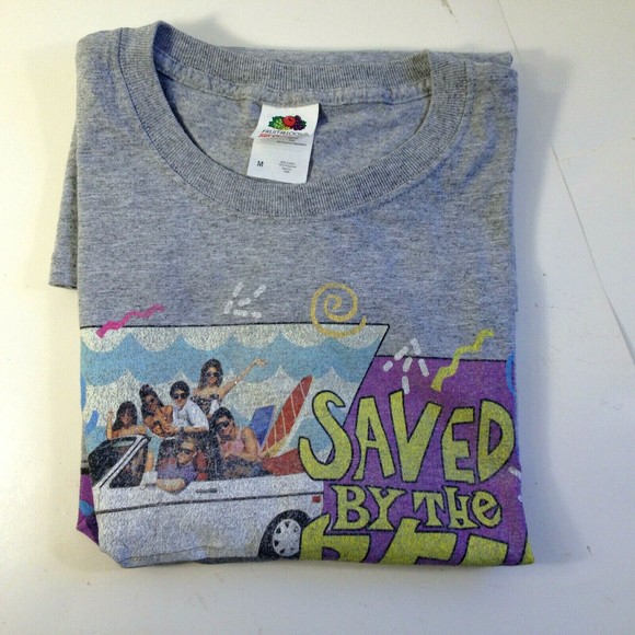 Saved By The Bell T-Shirt Size Med Fruit of the Loom - Picture 9 of 9